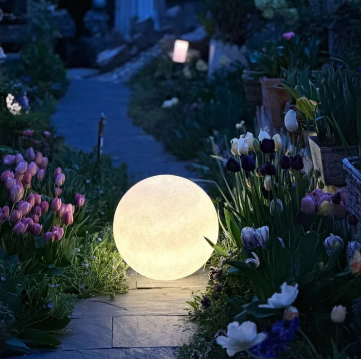 Moon Garden Light | Solar Moon LED Lamp