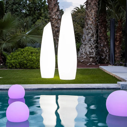 Sférické zahradní světlo | Voděodolná LED venkovní lampa