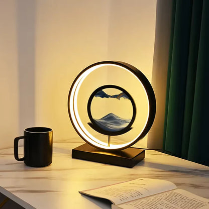 Sunset ambient LED lamp warm glow – Woodiny