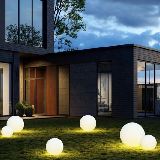 LED sphere lamp garden night glow – Woodiny
