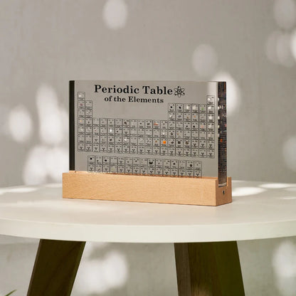 Real element samples periodic table – Woodiny