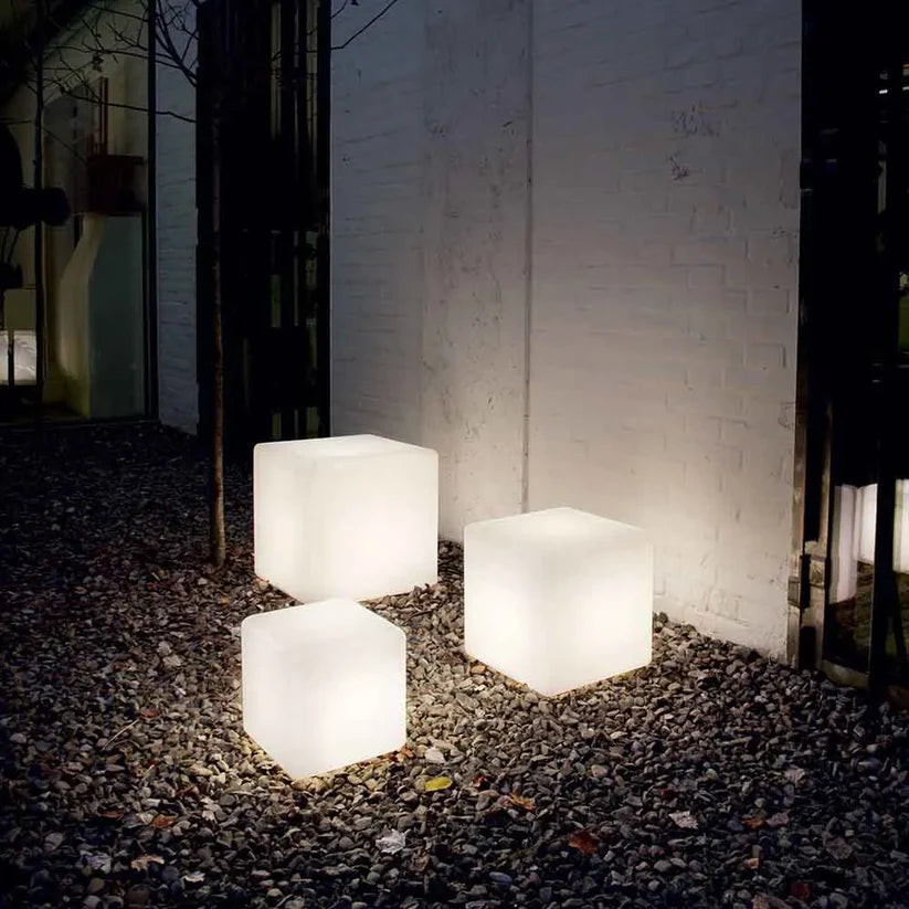 LED cube garden lamp sizes – Woodiny