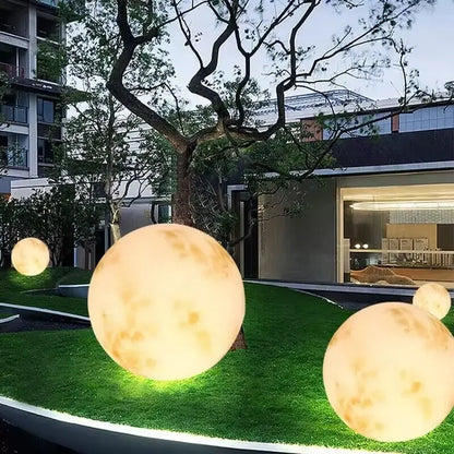 Solar moon garden light patio decor – Woodiny