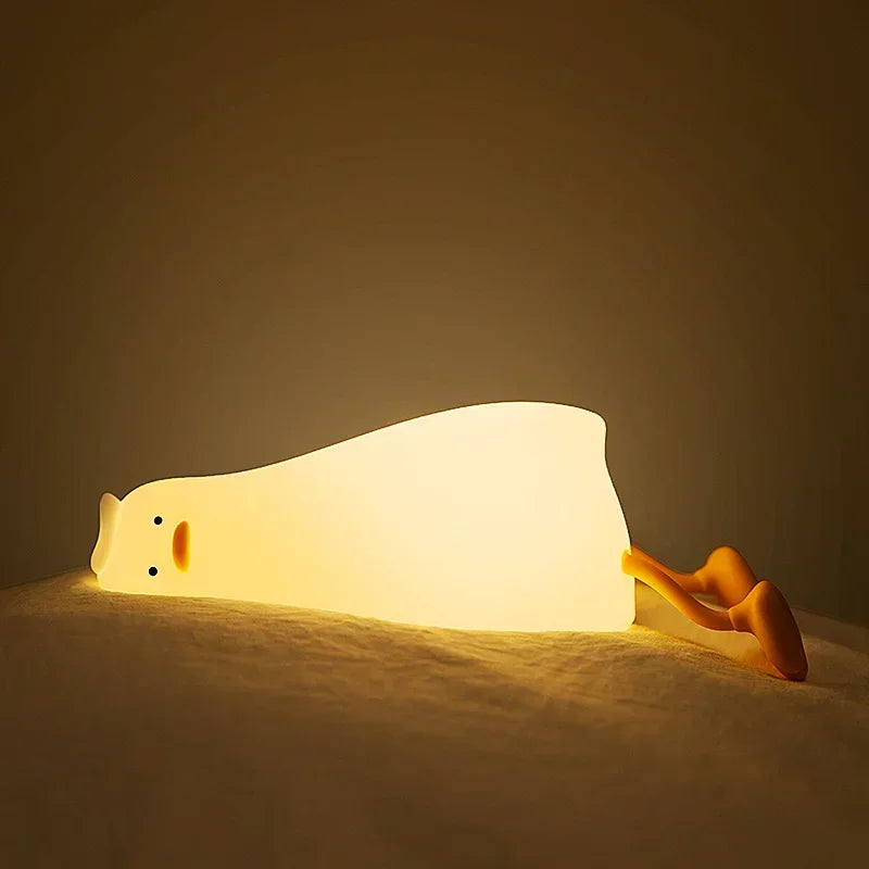 SqueezeBuddies Rechargeable Silicone Kids Night Light | Woodiny