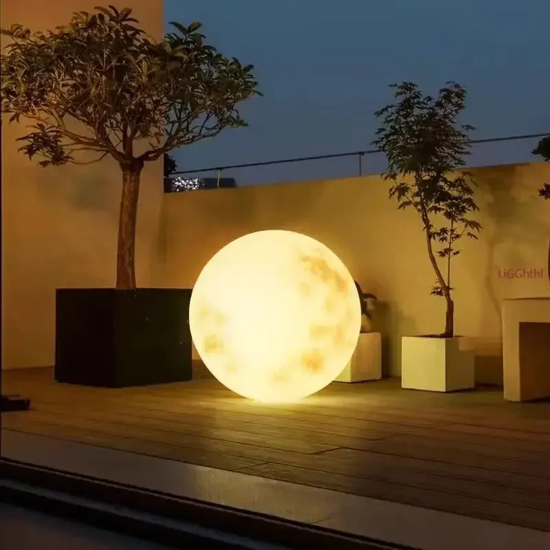 Moon LED outdoor garden lamp waterproof – Woodiny