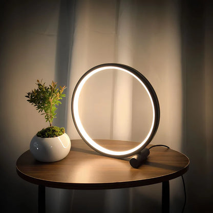 Halo lamp modern interior design – Woodiny