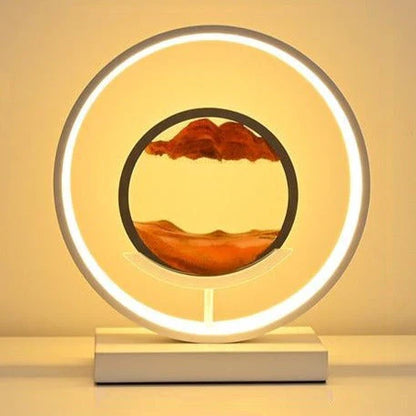 Sunset LED ambient lamp yellow glow – Woodiny